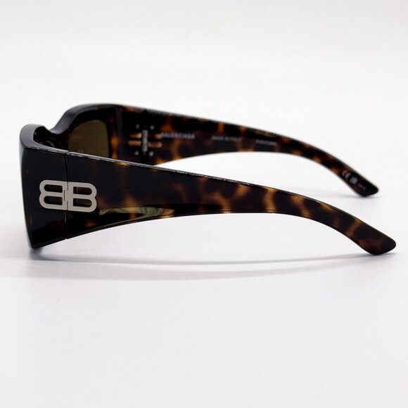 NEW BALENCIAGA SUNGLASSES BB0291S 003 HAVANA UNISEX EYEWEAR main image 3